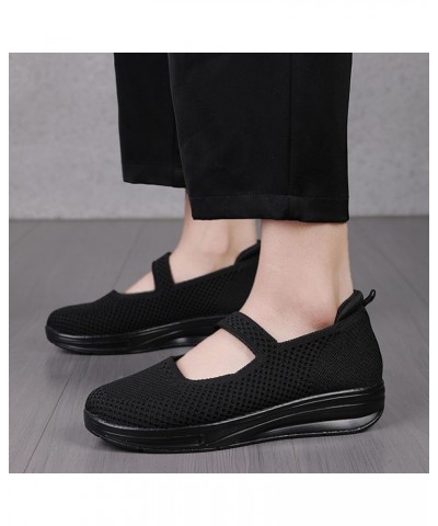 Women's Shallow Mouth Anti Slip Soft Sole Hollowed Out Mesh Shoes Fashionable, Lightweight, Breathable, Backless Casual Sport...