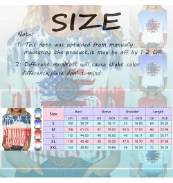 Fourth of July Shirt Women Comfortable 3/4 Sleeve Independence Day Shirts Suitable Summer Women Long Sleeve Tee Pink $11.24 S...