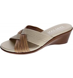 Women's Saylor Wedge Sandal Metallic Multi $16.71 Sandals