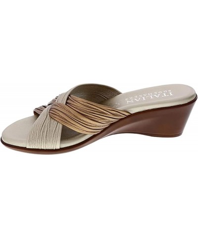 Women's Saylor Wedge Sandal Metallic Multi $16.71 Sandals