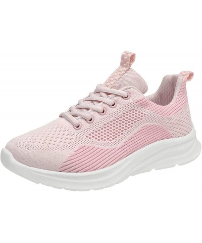 Workout Sneakers for Women 2022, Slip On Breathe Mesh Walking Shoes Women Sneakers Wedge Platform Loafers Z 15-pink $14.12 At...