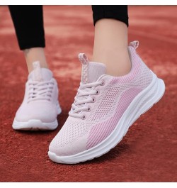 Workout Sneakers for Women 2022, Slip On Breathe Mesh Walking Shoes Women Sneakers Wedge Platform Loafers Z 15-pink $14.12 At...