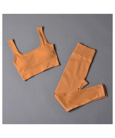 Resistance Bands Yoga Set Running Nude Fitness Wear Tight Sportswear Yoga Mat Spray Set Orange➤➤ Fitness Yoga Set for Women 2...