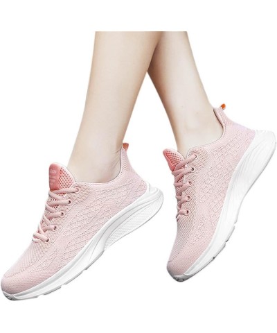 Women Platform Sandals Orthopedic Slip-on Walking Shoes Fashion Flat Casual Shoes Black Sneakers for Women Z 02-pink $24.67 A...