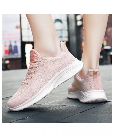 Women Platform Sandals Orthopedic Slip-on Walking Shoes Fashion Flat Casual Shoes Black Sneakers for Women Z 02-pink $24.67 A...