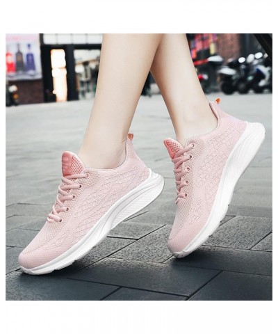 Women Platform Sandals Orthopedic Slip-on Walking Shoes Fashion Flat Casual Shoes Black Sneakers for Women Z 02-pink $24.67 A...