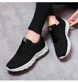 Women's Lace Up Sneakers Walking Shoes Breathable Mesh Hiking Work Nurse Shoes Lightweight Fashion Wedge Platform Sport Shoes...