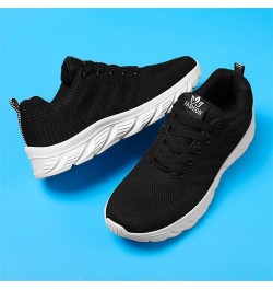 Women's Lace Up Sneakers Walking Shoes Breathable Mesh Hiking Work Nurse Shoes Lightweight Fashion Wedge Platform Sport Shoes...