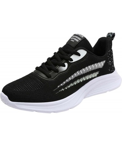 Sneakers for Women Breathable Sneakers Lightweight Walking Shoes Air Cushion Tennis Sneakers A-c $15.30 Athletic Shoes