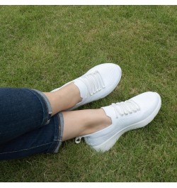 Womens Walking Shoes Slip on Sneaker for Women Lightweight Casual Shoes Joy,white $16.40 Athletic Shoes