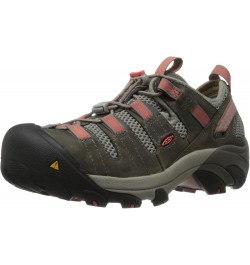 Women's Atlanta Cool Low Height Soft Toe ESD Gargoyle/Hot Coral $65.60 Work & Safety Shoes