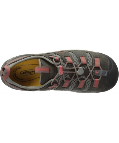 Women's Atlanta Cool Low Height Soft Toe ESD Gargoyle/Hot Coral $65.60 Work & Safety Shoes