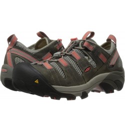 Women's Atlanta Cool Low Height Soft Toe ESD Gargoyle/Hot Coral $65.60 Work & Safety Shoes