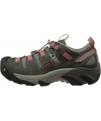 Women's Atlanta Cool Low Height Soft Toe ESD Gargoyle/Hot Coral $65.60 Work & Safety Shoes