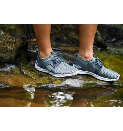 Women's Shortfin Premium Water Draining Quick-Drying Sport Shoe 9 Grey $19.39 Outdoor Shoes