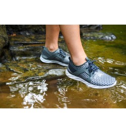 Women's Shortfin Premium Water Draining Quick-Drying Sport Shoe 9 Grey $19.39 Outdoor Shoes