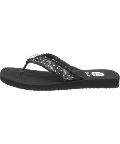 Women's Fold Flip Flop Black $17.18 Sandals