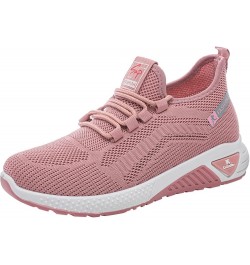 Women Sneakers Slip-On Walking Shoes Girls Running Shoes Shoelaces for Sneakers A-pink $16.39 Athletic Shoes