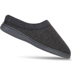 womens Soft Waffle Knit Clog Slippers With Indoor/Outdoor Sole Charcoal/Blue $12.89 Slippers