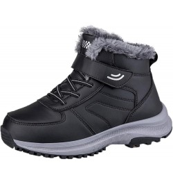 Men's Winter Snow Boots Women's Snow Boots Mens Winter Shoes Slip On Snow Boots Outdoor Warm Ankle Boots Grey $19.27 Outdoor ...