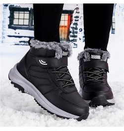 Men's Winter Snow Boots Women's Snow Boots Mens Winter Shoes Slip On Snow Boots Outdoor Warm Ankle Boots Grey $19.27 Outdoor ...