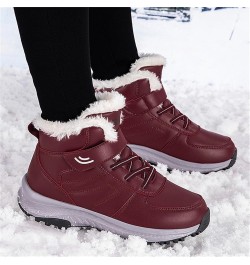 Men's Winter Snow Boots Women's Snow Boots Mens Winter Shoes Slip On Snow Boots Outdoor Warm Ankle Boots Grey $19.27 Outdoor ...