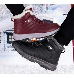 Men's Winter Snow Boots Women's Snow Boots Mens Winter Shoes Slip On Snow Boots Outdoor Warm Ankle Boots Grey $19.27 Outdoor ...