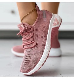 Women Sneakers Slip-On Walking Shoes Girls Running Shoes Shoelaces for Sneakers A-pink $16.39 Athletic Shoes