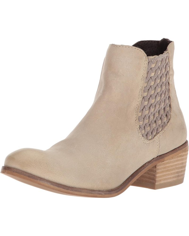 Women's Harem Ankle Boot Beige $15.53 Boots