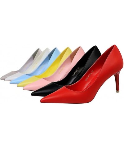 Women's Fashion Pointed Toe Stiletto High Heel Dress Pump Shoes A Gray $23.25 Pumps