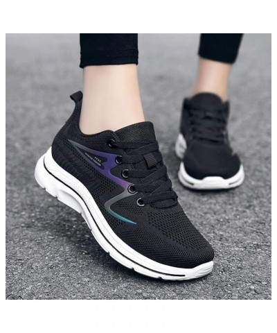 Canvas Low Top Sneakers Womens Walking Shoes Sock Sneakers Daily Shoes Pull-on Lightweight Comfy Breathable Z 03-black $19.21...