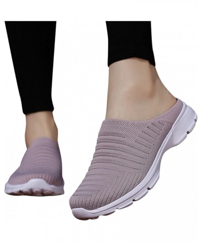 Women Walking Sneakers Athletic Training Shoes Workout Sneakers for Women Womens Sneakers Size 10 B-purple $18.73 Athletic Shoes