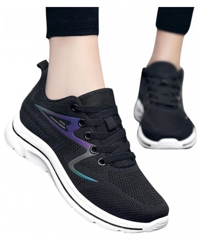 Canvas Low Top Sneakers Womens Walking Shoes Sock Sneakers Daily Shoes Pull-on Lightweight Comfy Breathable Z 03-black $19.21...