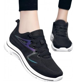 Canvas Low Top Sneakers Womens Walking Shoes Sock Sneakers Daily Shoes Pull-on Lightweight Comfy Breathable Z 03-black $19.21...