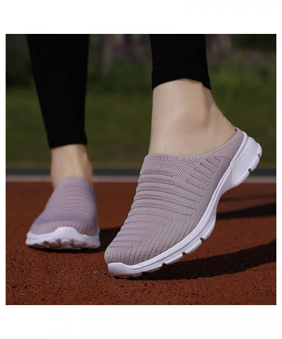 Women Walking Sneakers Athletic Training Shoes Workout Sneakers for Women Womens Sneakers Size 10 B-purple $18.73 Athletic Shoes