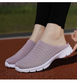 Women Walking Sneakers Athletic Training Shoes Workout Sneakers for Women Womens Sneakers Size 10 B-purple $18.73 Athletic Shoes