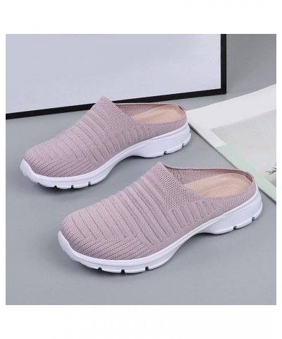 Women Walking Sneakers Athletic Training Shoes Workout Sneakers for Women Womens Sneakers Size 10 B-purple $18.73 Athletic Shoes