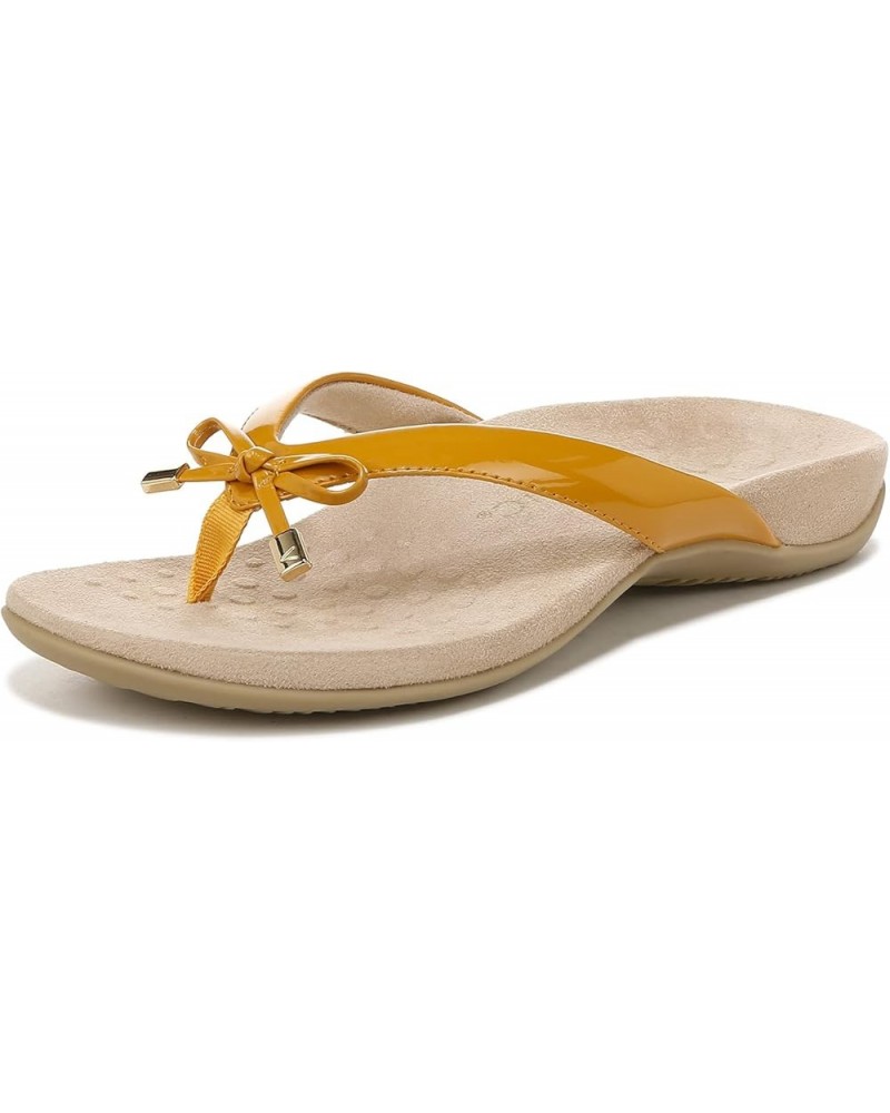 Women's Bella 7 Wide Sunflower Ptnt $30.69 Sandals