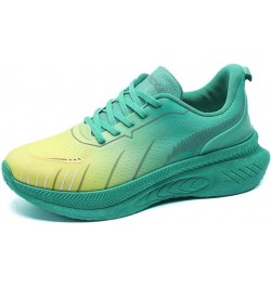 Women's Mesh Patchwork Fashion Sneakers Non-Slip Lace Up Casual Athletic Walking Shoes for Ladies Girls Green $21.15 Fashion ...