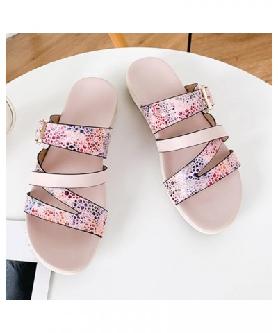 Slippers Flip Flops Sandals Women Flat Casual Light Women Fashion Shoes Womens Adventure Sandals (Pink, 8.50) Pink 8 $24.38 S...