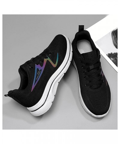 Canvas Low Top Sneakers Womens Walking Shoes Sock Sneakers Daily Shoes Pull-on Lightweight Comfy Breathable Z 03-black $19.21...