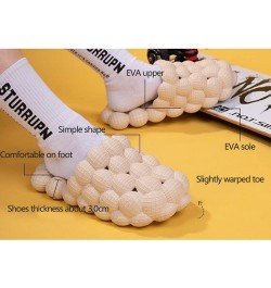 Lychee Bubble Slippers, Home Massager Slippers, Platform Super Soft Non-Slip Beach Slippers, Indoor and Outdoor Breathable Sa...