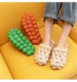 Lychee Bubble Slippers, Home Massager Slippers, Platform Super Soft Non-Slip Beach Slippers, Indoor and Outdoor Breathable Sa...