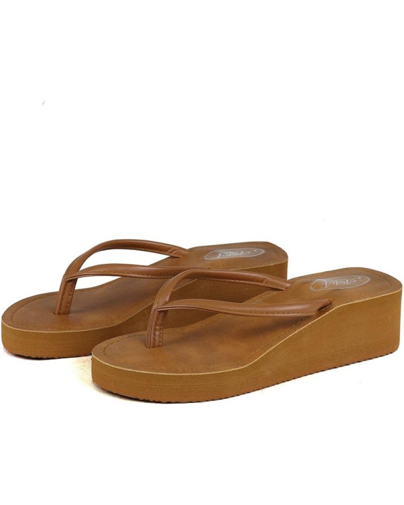 Women's, Thong Sandals, Platform Braun $14.59 Sandals