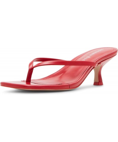 Women's Charlene Heeled Sandal Red Paris $26.46 Sandals