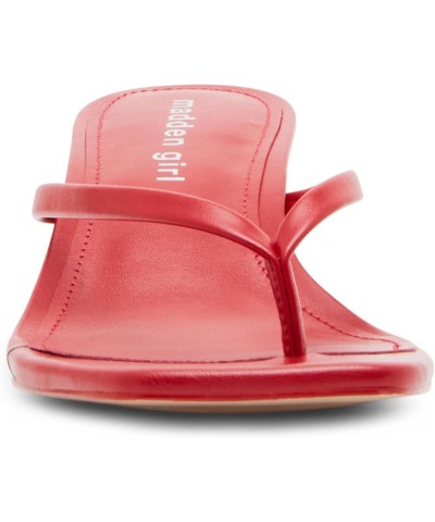 Women's Charlene Heeled Sandal Red Paris $26.46 Sandals