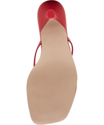 Women's Charlene Heeled Sandal Red Paris $26.46 Sandals