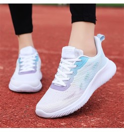 Women's Orthopedic Slip-On Walking Shoes Lightweight Soft Casual Sneakers, Ladies Sneakers Sky Blue $18.43 Loafers & Slip-Ons