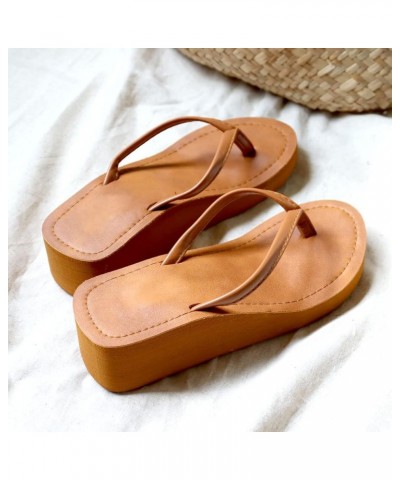 Women's, Thong Sandals, Platform Braun $14.59 Sandals