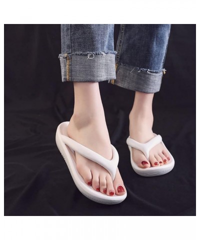 Women Flip Flops Soft Slippers EVA Open Toe Sandals Non-Slip Quick Dry Thongs Sandals for Spa Bath Pool Gym House Indoor and ...